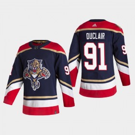 Florida Panthers Hockeydrakt Anthony Duclair 91 2020-2021 Reverse Retro Authentic - Herre